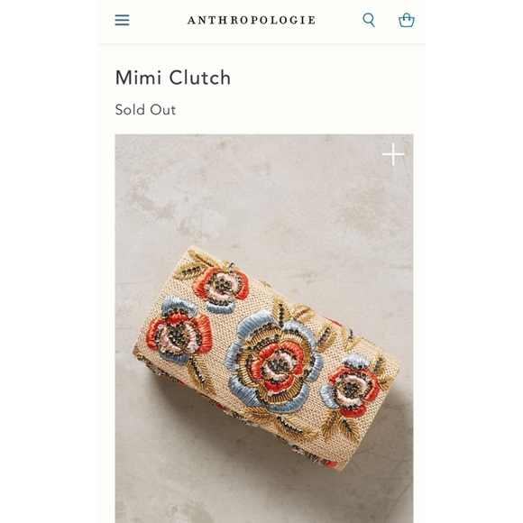Anthropologie Handbags - NWT Anthropologie Mimi Clutch